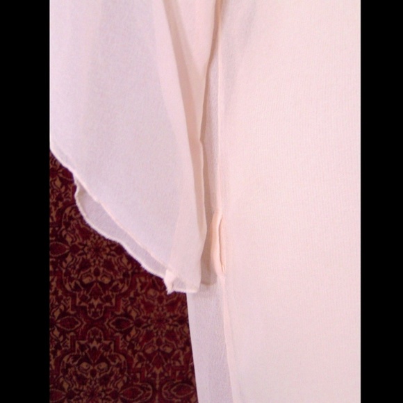 NEW PILANI'S LIVE IN STYLE peach tunic blouse M✨ - Picture 7 of 7